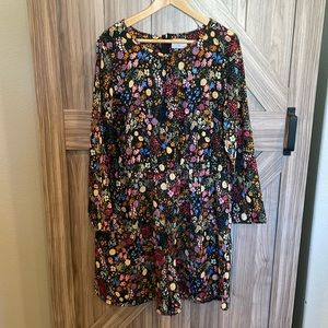 Campañia Fantastica (ModCloth) Women’s LongSleeve Romper, Size 1X, NWT.